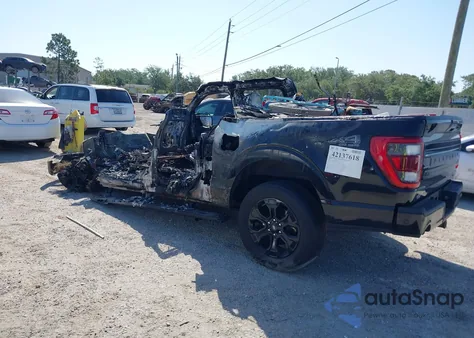 2023 Ford F-150 Platinum from USA, damaged, VIN 1FTFW1E8XPFB61265